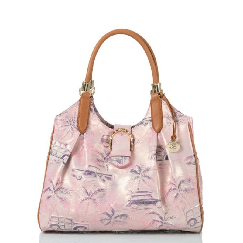 Women\'s Brahmin Celia Satchel Bags Optimism Copa Cabana | LQVS9962